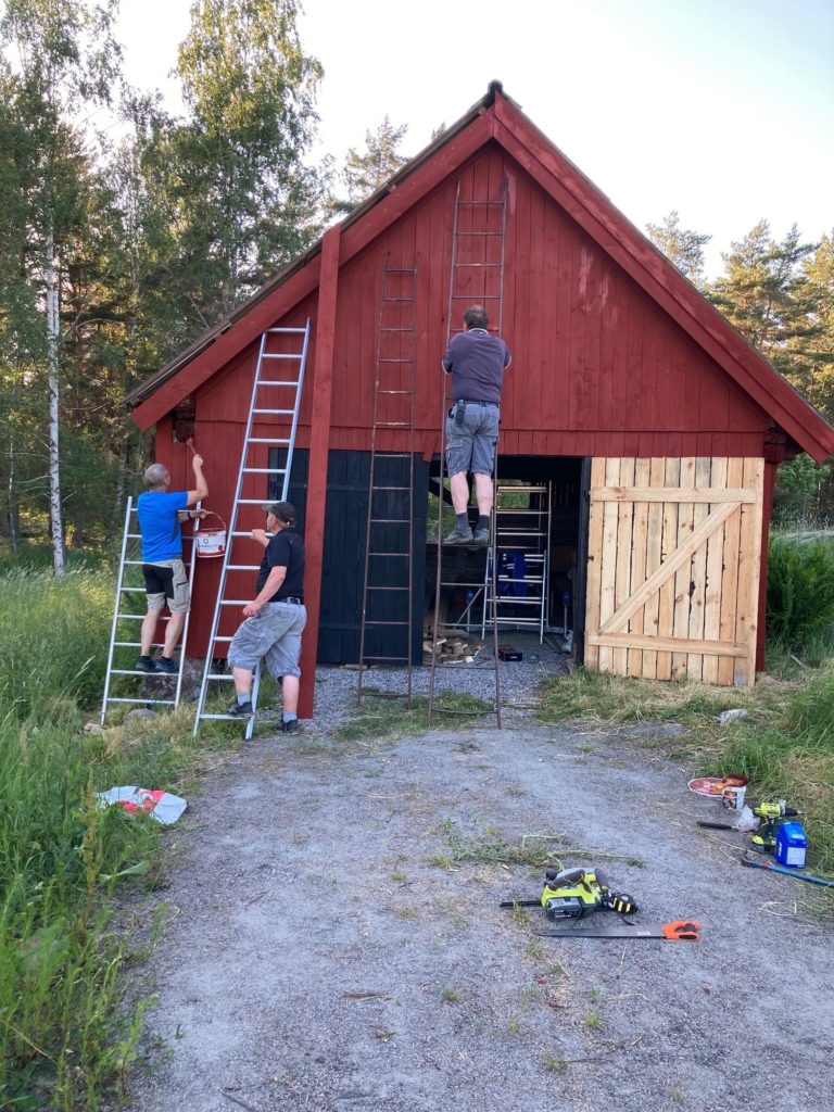 Sista Brädan Ska På Plats